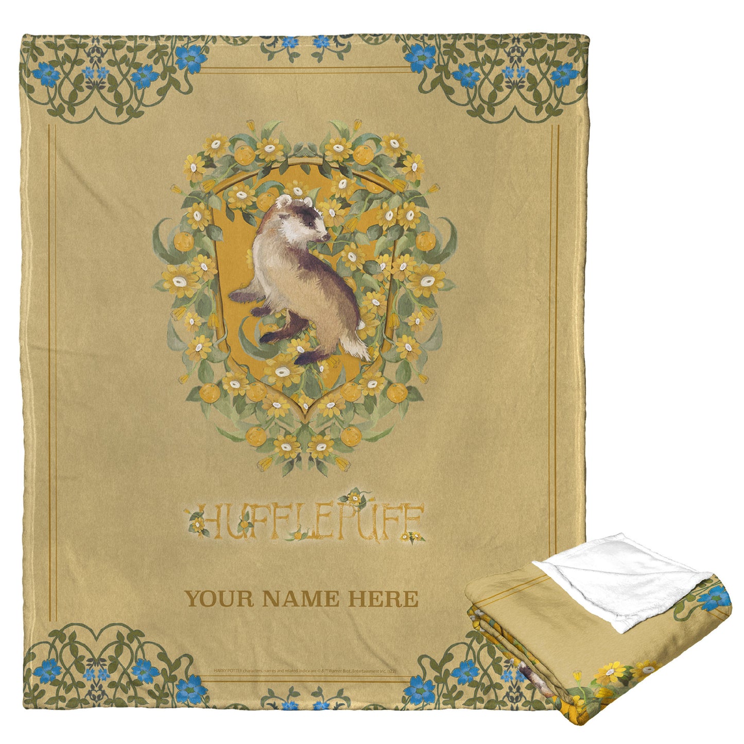 [Personalization Only] Harry Potter - Botanical Hufflepuff (Personalization)