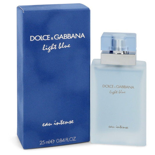 Light Blue Eau Intense by Dolce & Gabbana Eau De Parfum Spray .84 oz