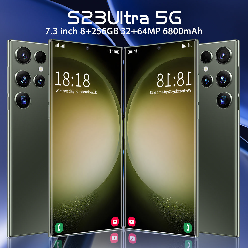 Hot Sale Brand New Android Mobile Phone S23 Ultra5G Dual Nano SIM Version 13.0 US Ready Stock.