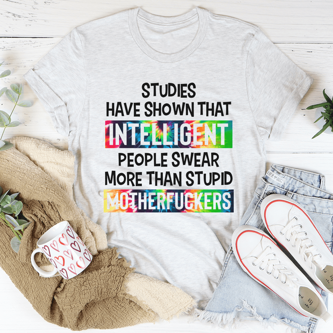 Intelligent People Swear T-Shirt