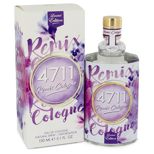 4711 Remix Lavender by 4711 Eau De Cologne Spray (Unisex) 5.1 oz