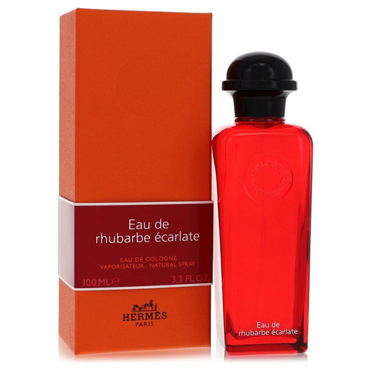 Eau De Rhubarbe Ecarlate by Hermes Eau De Cologne Spray 3.3 oz