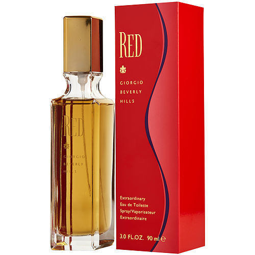 RED by Giorgio Beverly Hills EDT SPRAY 3 OZ