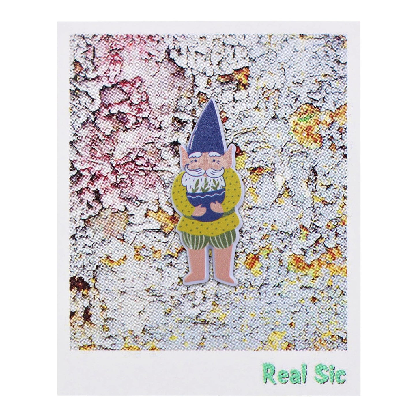 Cute Garden Gnome Enamel Lapel Pin For Merry Christmas Gift