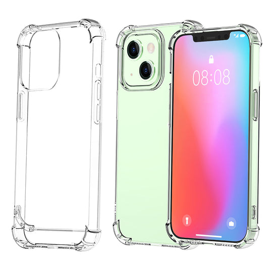 Shockproof Clear Phone Case Soft TPU Transparent Phone Cover Anti-Shock Ultra-Thin Phone Case Cover