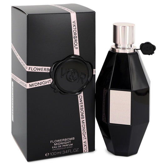 Flowerbomb Midnight by Viktor & Rolf Eau De Parfum Spray 3.4 oz