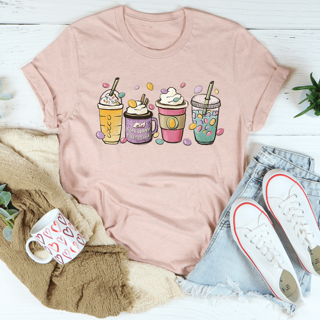 Easter Bunny Coffee T-Shirt