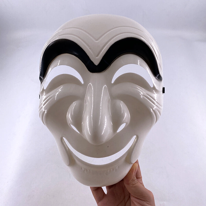 Cosplay Famous Film Money Heist Props Accessories Luminous Masks Lighting Up In The Dark Night For Halloween LED Masks