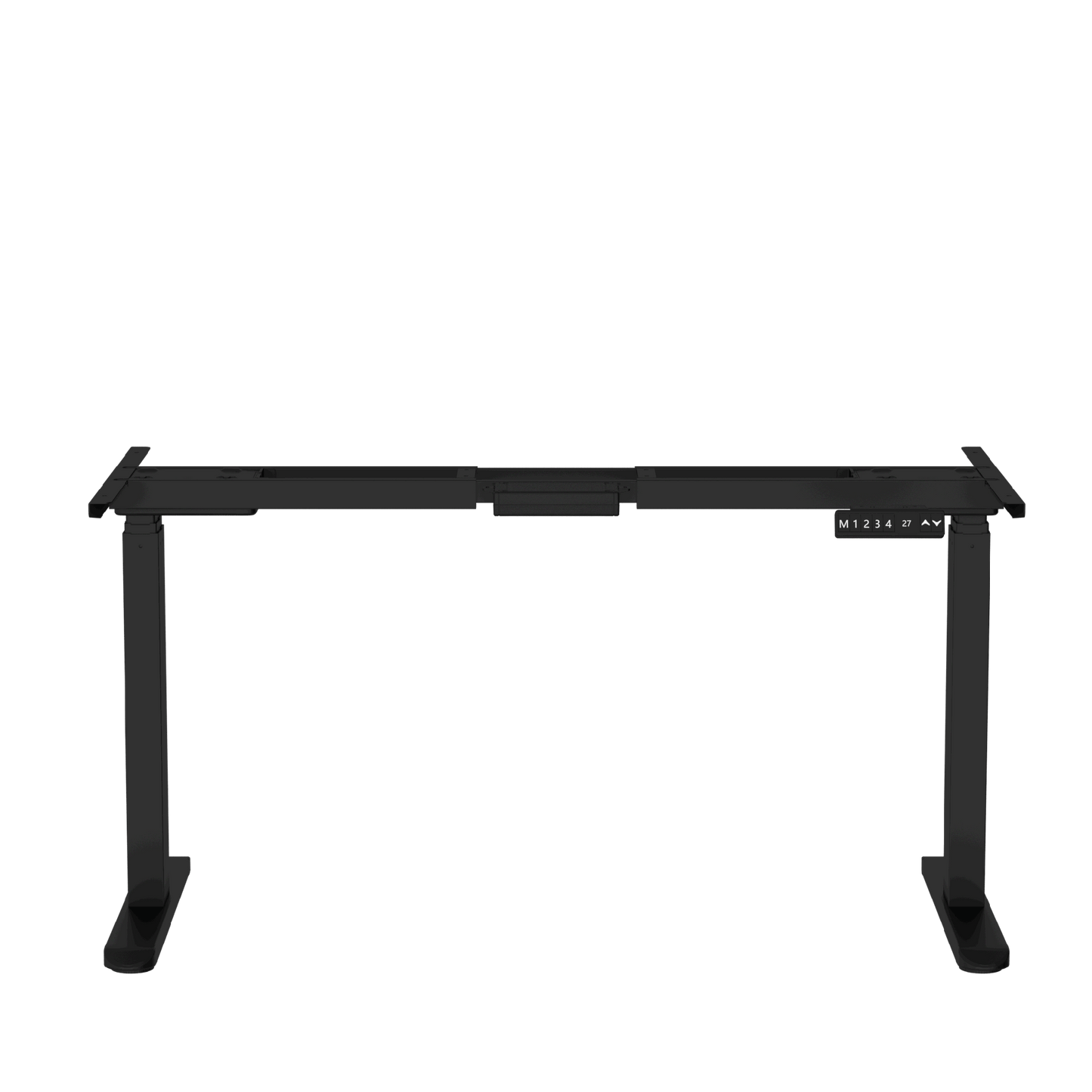 Electric Stand up Desk Frame, Dual Motor Load  Ergonomic Electric Standing Desk Frame 3-Stage Height Adjustable with Memory Controller - Frame Only