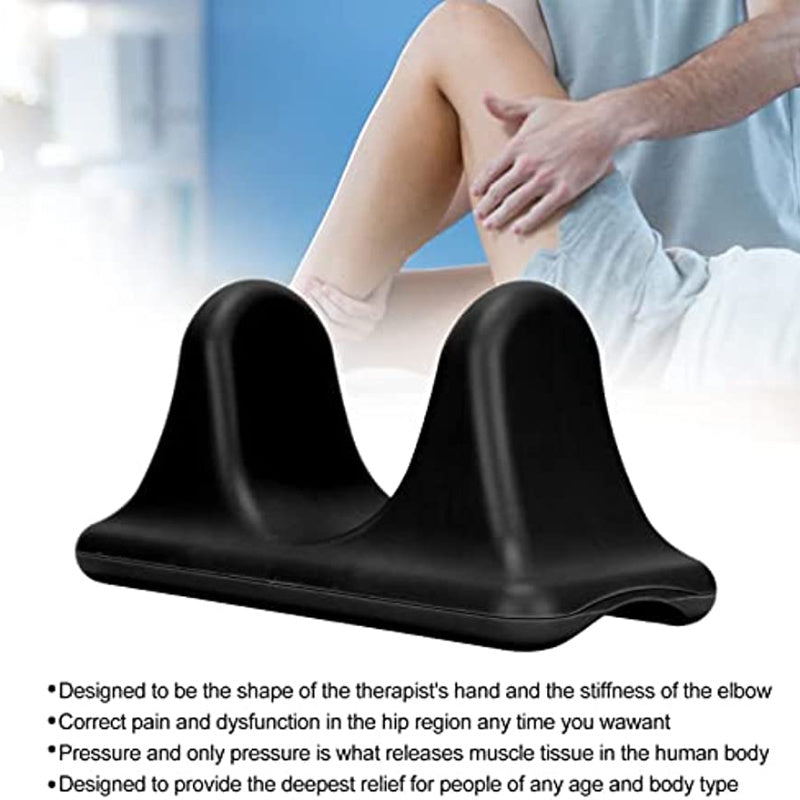 Relieve Muscle Pain and Tension with This 1pc Psoas Stretcher Hip Flexor Release Tool - Perfect for Myofascial Pain, Iliacus, Piriformis Syndrome, Hamstring, Back, Glutes, Abdomen, Groin, and Tendon