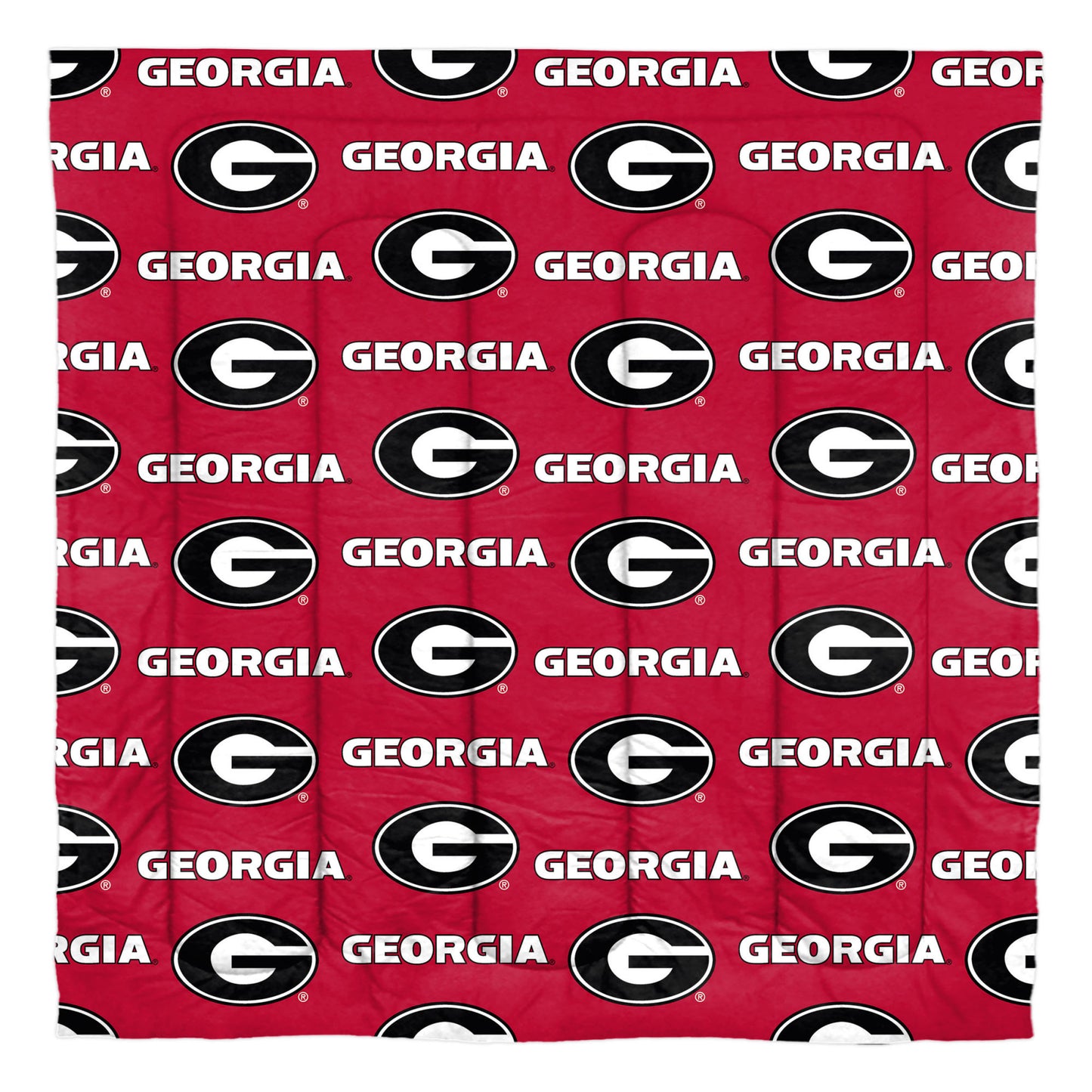 Georgia Bulldogs Rotary Queen Bed In a Bag Set