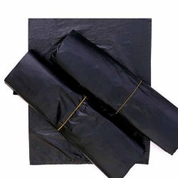 100pcs Black Collect Garbage Bags Disposable Use Trash Bags