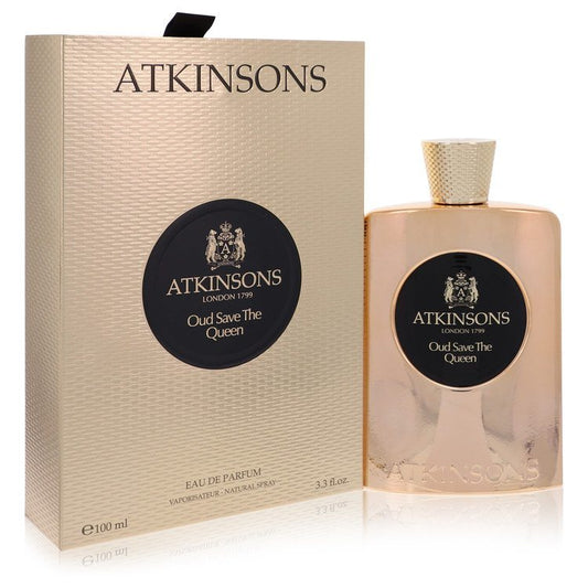 Oud Save The Queen by Atkinsons Eau De Parfum Spray 3.3 oz