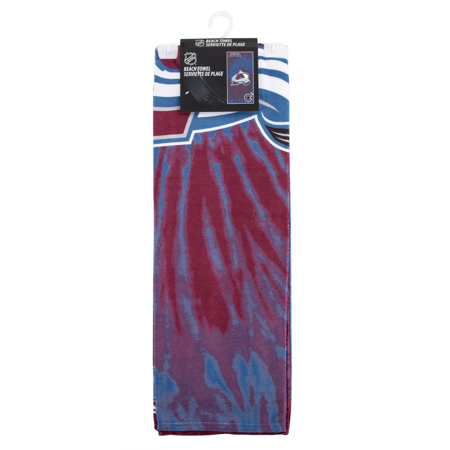 Avalanche OFFICIAL NHL "Psychedelic" Beach Towel; 30" x 60"