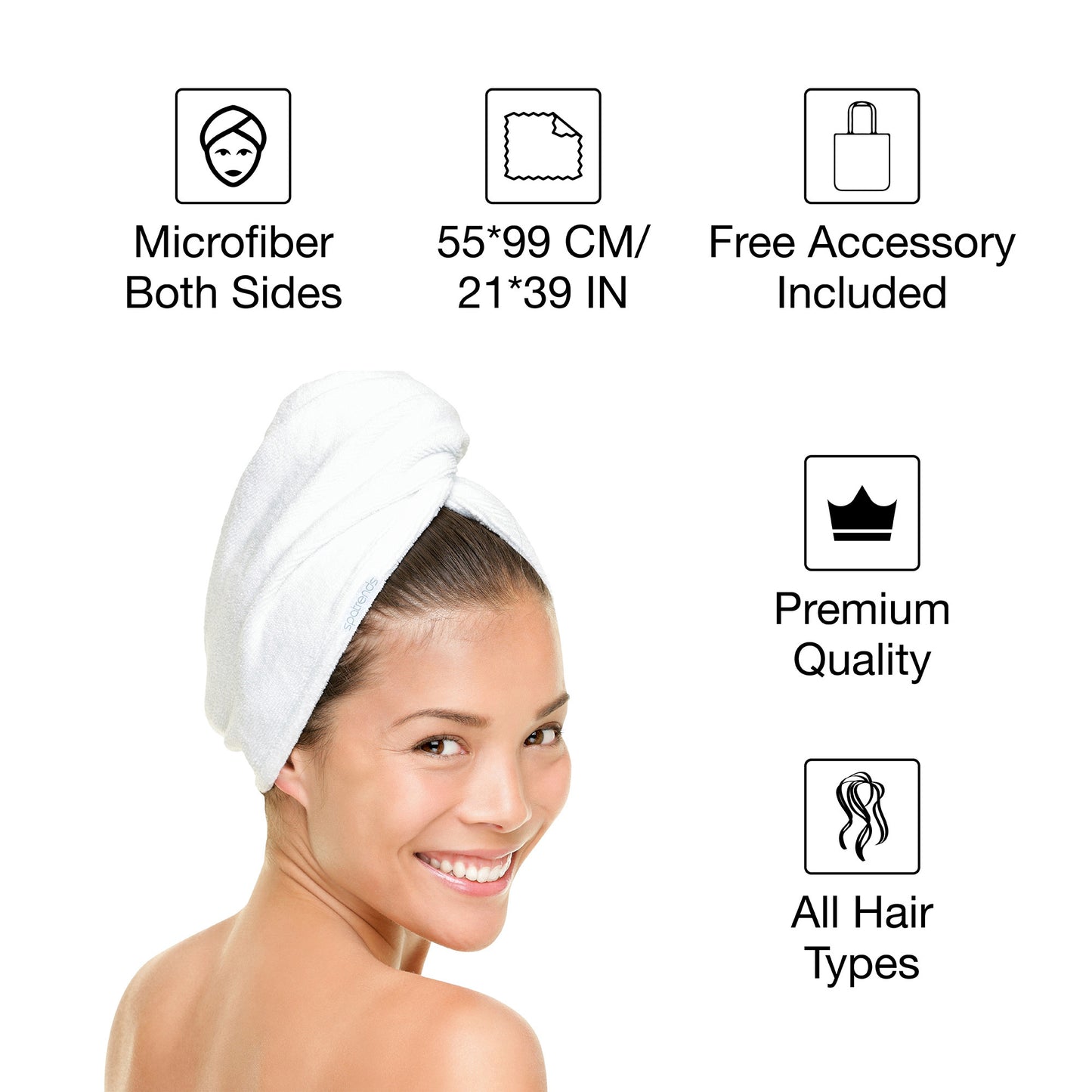 Hairworthy Hairembrace Microfiber Towel