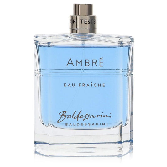 Baldessarini Ambre Eau Fraiche by Hugo Boss Eau De Toilette Spray (Tester) 3 oz