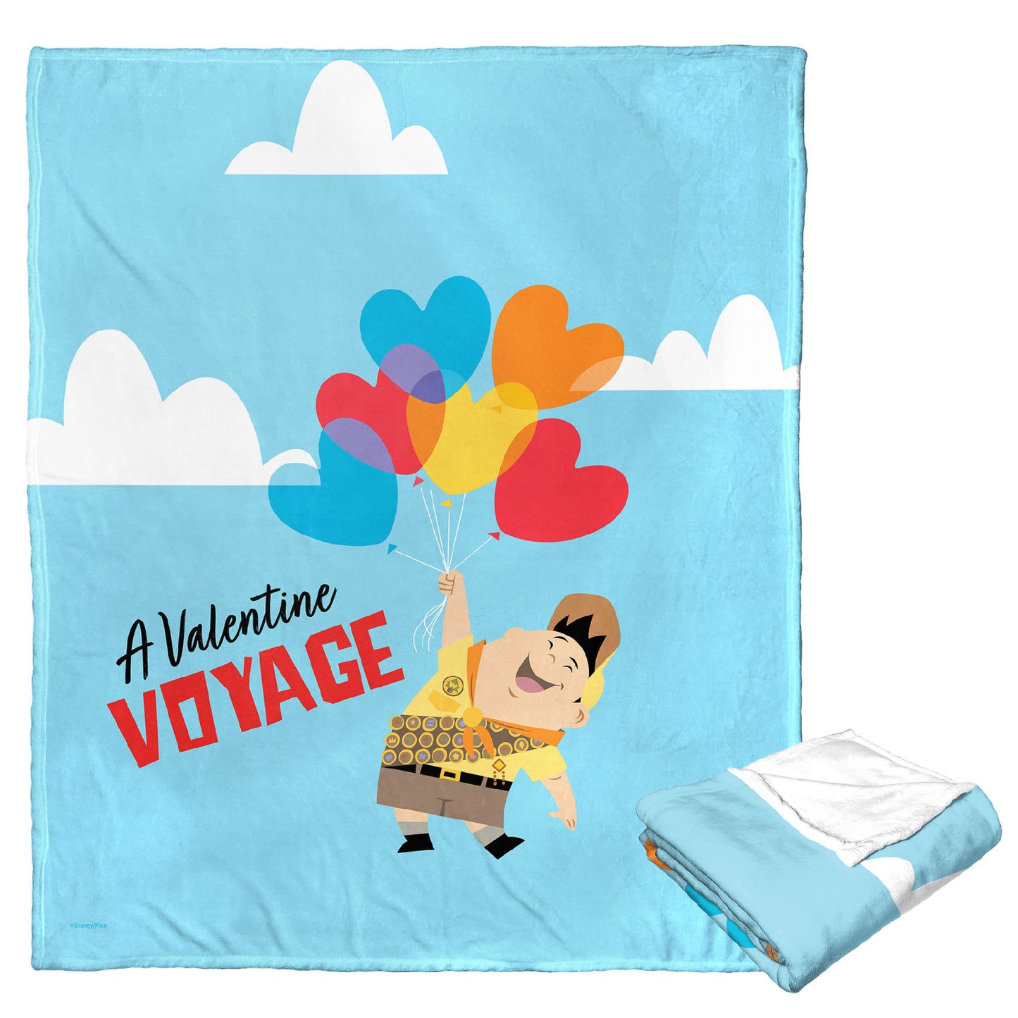 UP; Valentine Voyage Aggretsuko Comics Silk Touch Throw Blanket; 50" x 60"