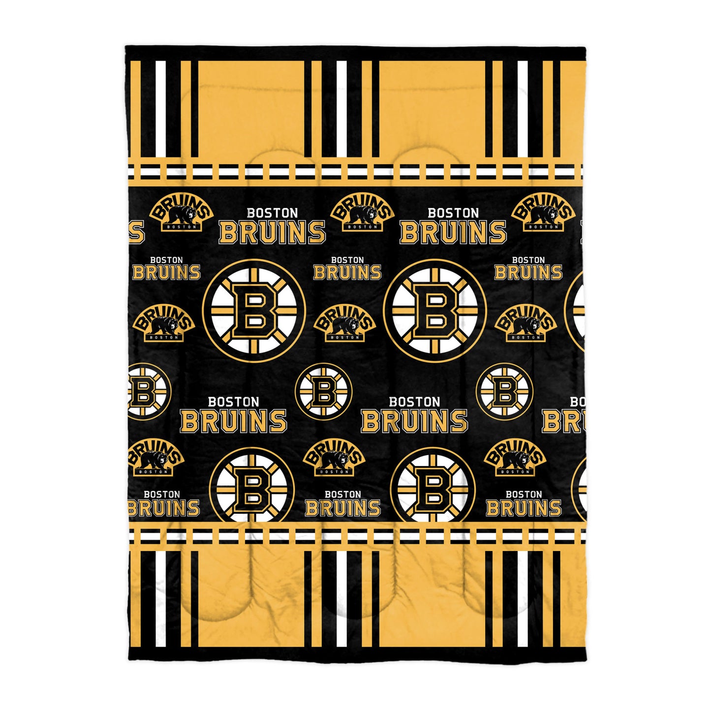 Boston Bruins OFFICIAL NHL Twin Bed In Bag Set