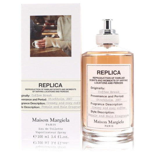 Replica Coffee Break by Maison Margiela Eau De Toilette Spray (Unisex) 3.4 oz