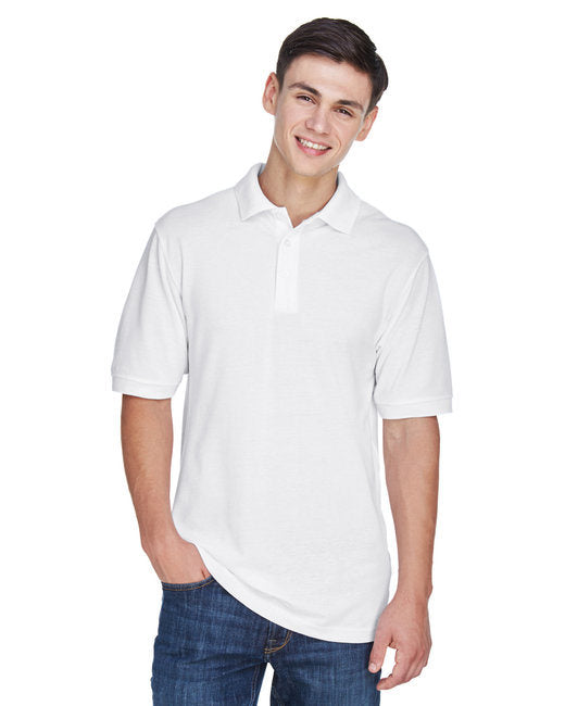 Men's 5.6 oz. Easy Blend™ Polo - WHITE - XS