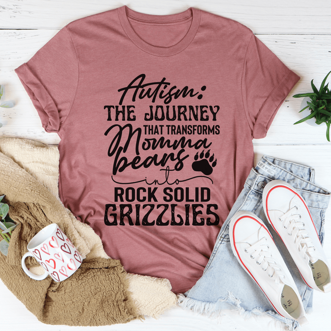 Autism Mama Grizzlies T-Shirt