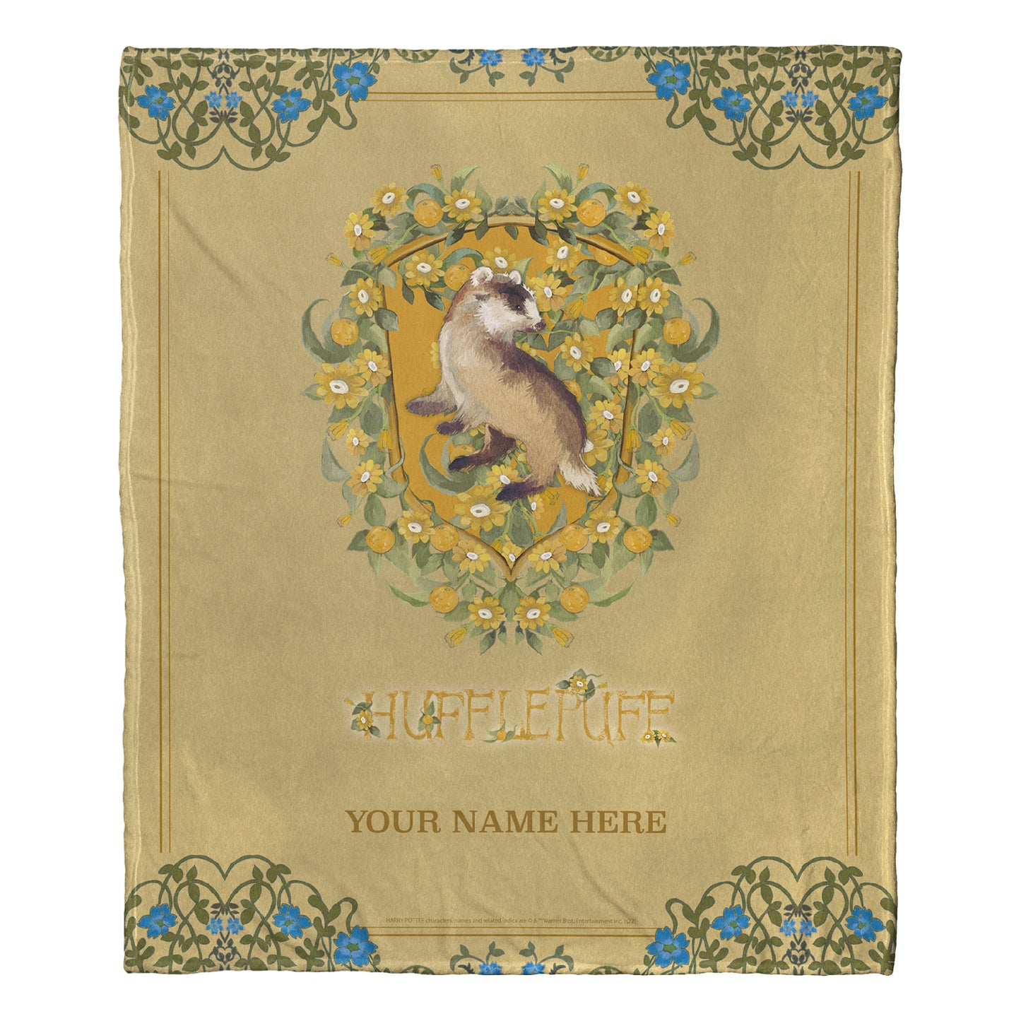 [Personalization Only] Harry Potter - Botanical Hufflepuff (Personalization)