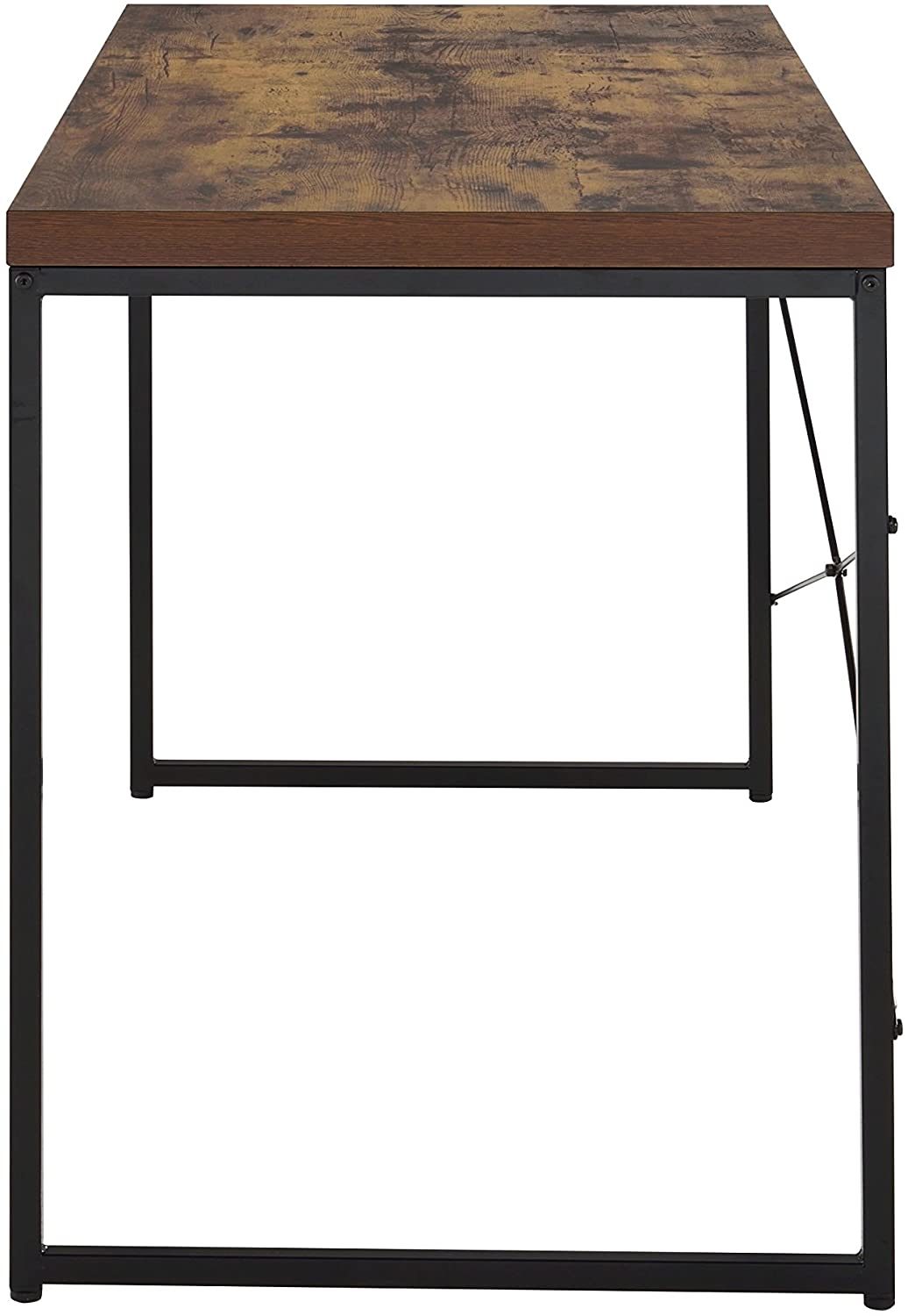 Bob Desk in Weathered Oak & Black