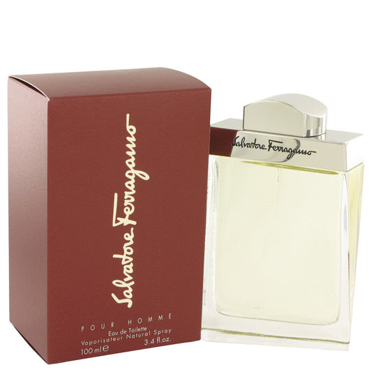 SALVATORE FERRAGAMO by Salvatore Ferragamo Eau De Toilette Spray 3.4 oz