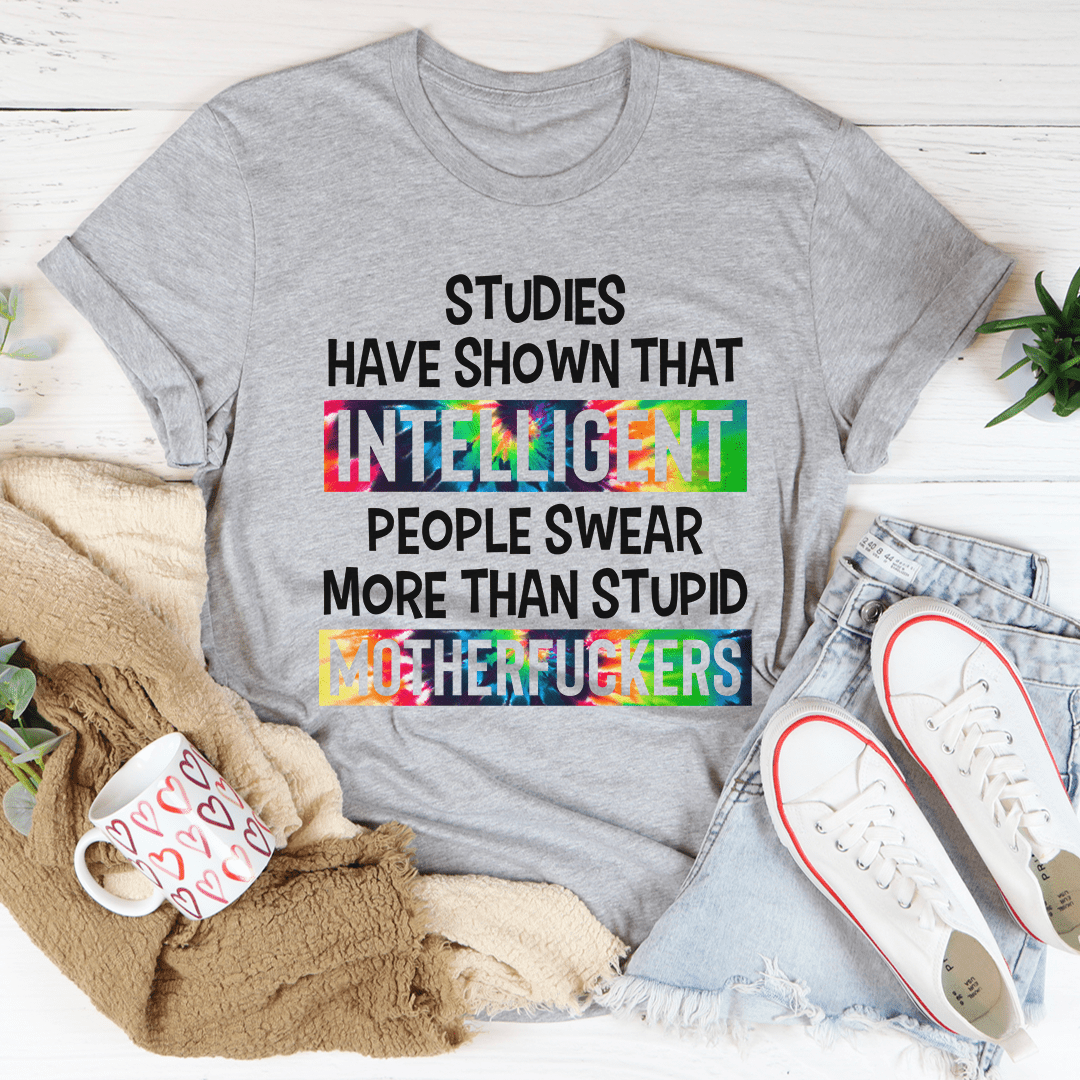 Intelligent People Swear T-Shirt