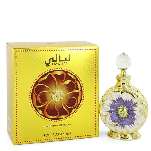 Swiss Arabian Layali by Swiss Arabian Concentrated Perfume Oil 0.5 oz