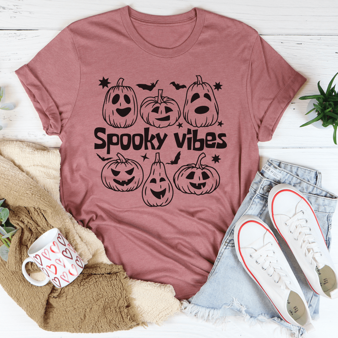 Spooky Vibes Pumpkins T-Shirt