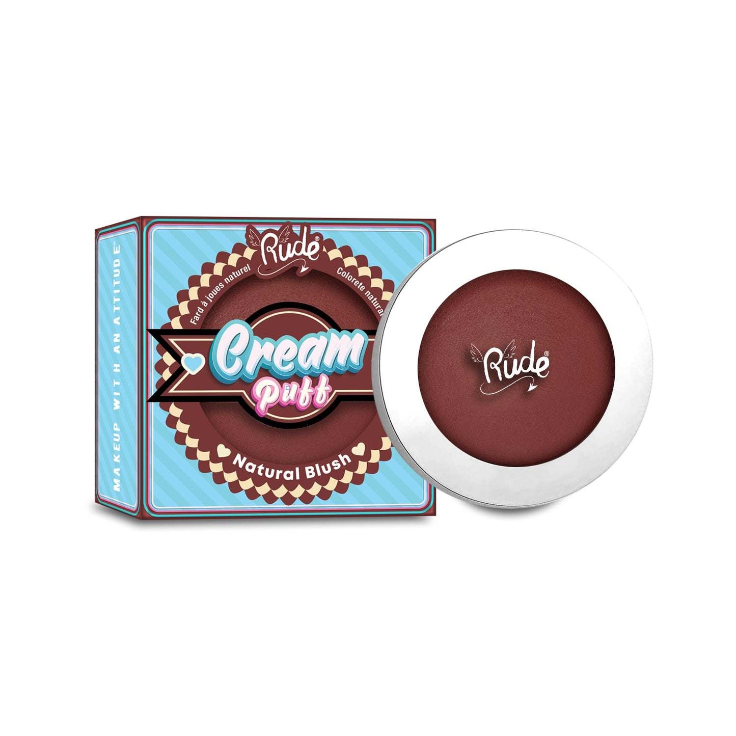 RUDE Cream Puff Natural Blush