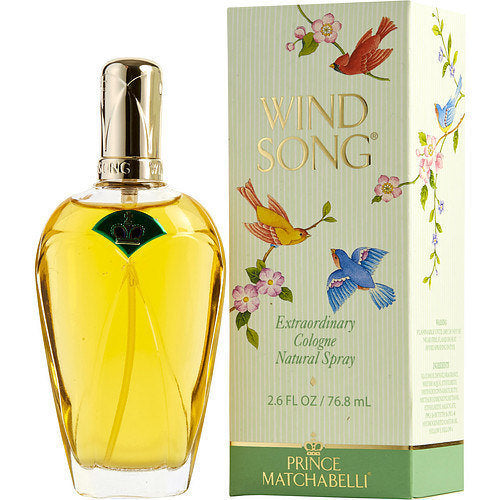 WIND SONG by Prince Matchabelli COLOGNE SPRAY NATURAL 2.6 OZ