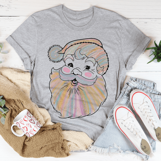 Watercolor Santa T-Shirt