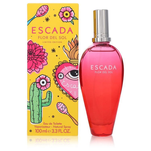 Escada Flor Del Sol by Escada Eau De Toilette Spray (Limited Edition) 3.4 oz