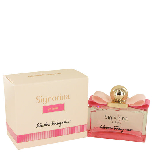 Signorina In Fiore by Salvatore Ferragamo Eau De Toilette Spray 3.4 oz