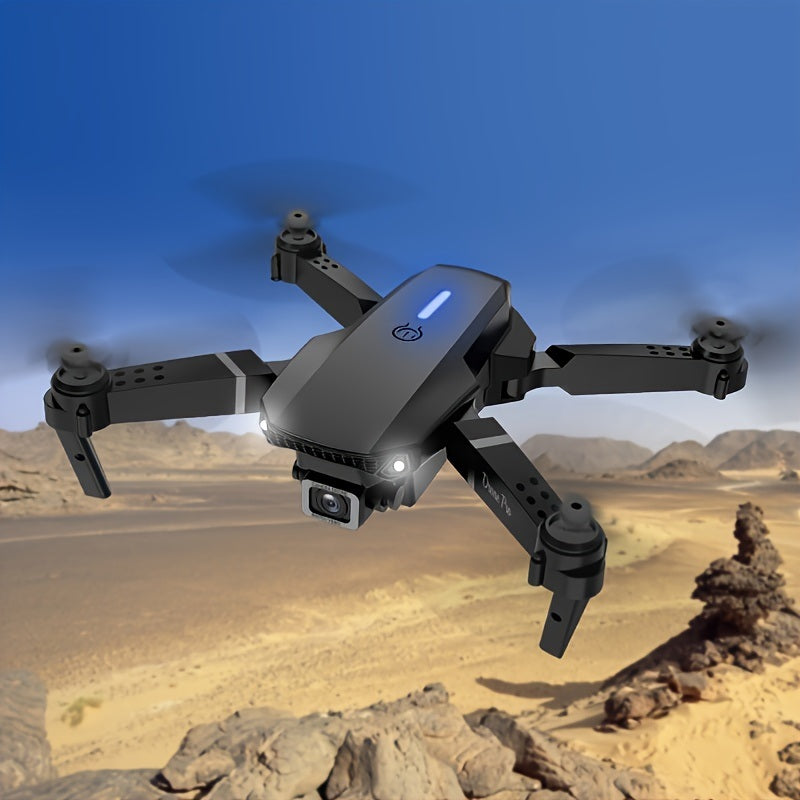 Foldable Air Drone FPV Live Video RC Quadcopter For UAV Beginner Custom Route; One Key Backward