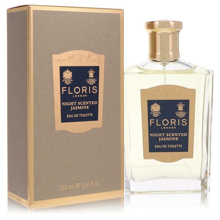 Floris Night Scented Jasmine by Floris Eau De Toilette Spray 3.4 oz