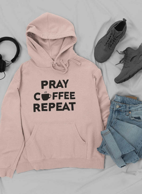 Pray Coffee Repeat Hoodie