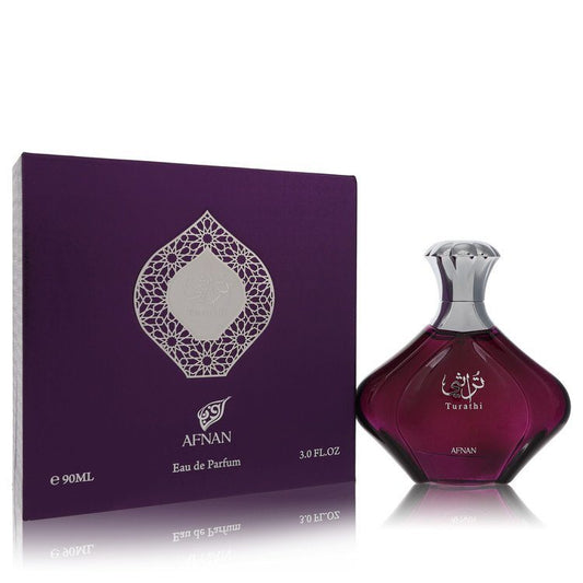 Afnan Turathi Purple by Afnan Eau De Parfum Spray 3 oz