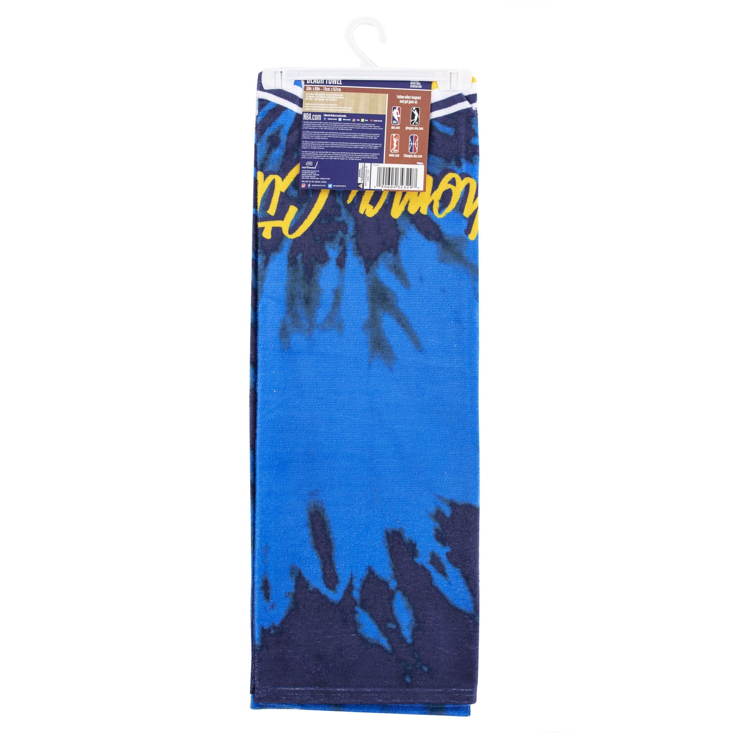 Thunder OFFICIAL NBA "Psychedelic" Beach Towel; 30" x 60"