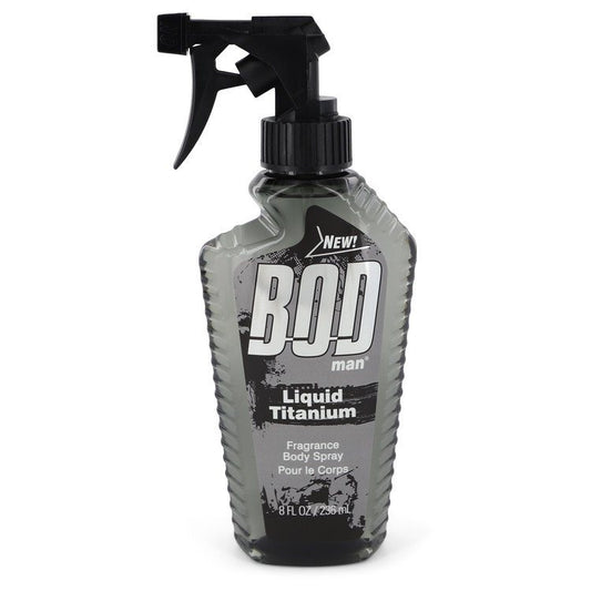 Bod Man Liquid Titanium by Parfums De Coeur Fragrance Body Spray 8 oz