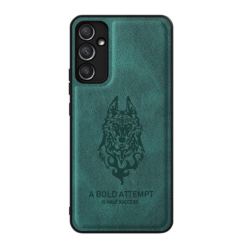 Case for Samsung Galaxy A34 Phone Case Soft TPU Samsung Galaxy A34 Phone Case(Samsung Galaxy A34-tiepi-wolf-hei)