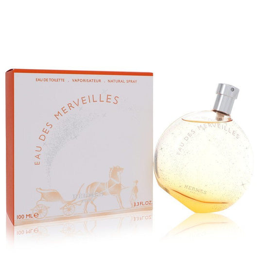 Eau Des Merveilles by Hermes Eau De Toilette Spray 3.4 oz