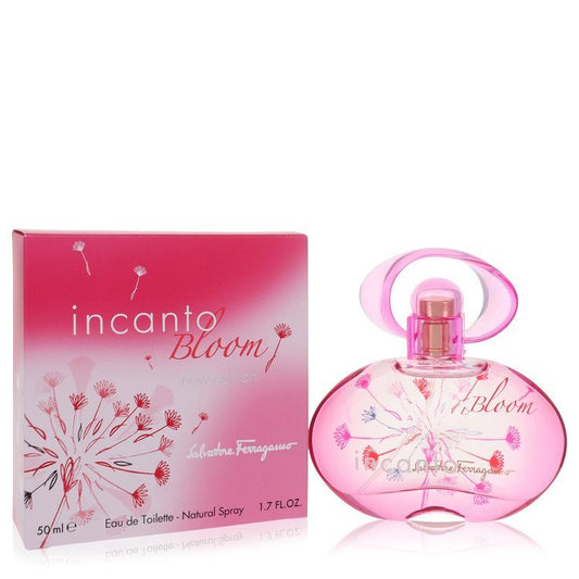 Incanto Bloom by Salvatore Ferragamo Eau De Toilette Spray (New Edition) 1.7 oz