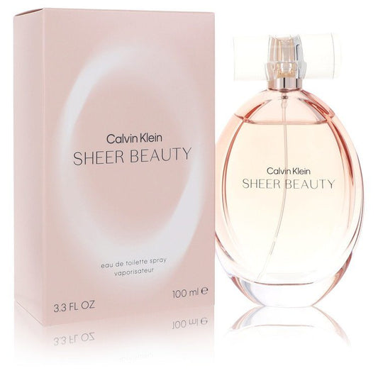 Sheer Beauty by Calvin Klein Eau De Toilette Spray 3.4 oz