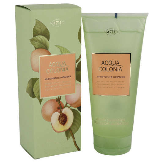 4711 Acqua Colonia White Peach & Coriander by 4711 Shower Gel 6.8 oz
