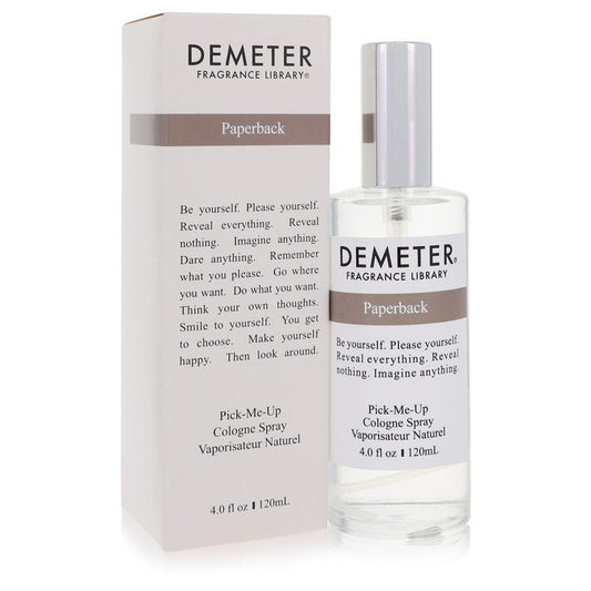 Demeter Paperback by Demeter Cologne Spray 4 oz