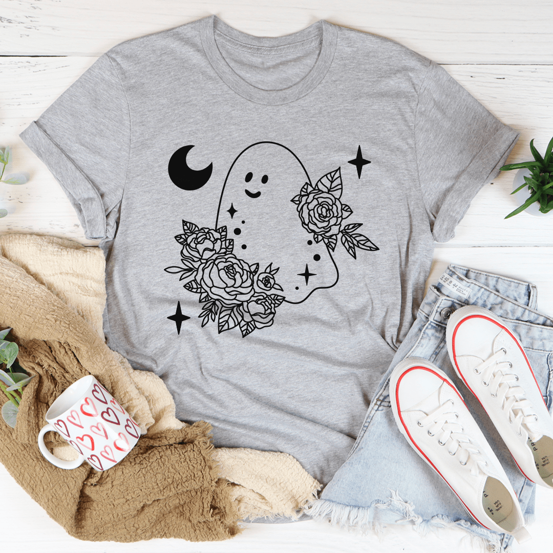 Floral Ghost T-Shirt