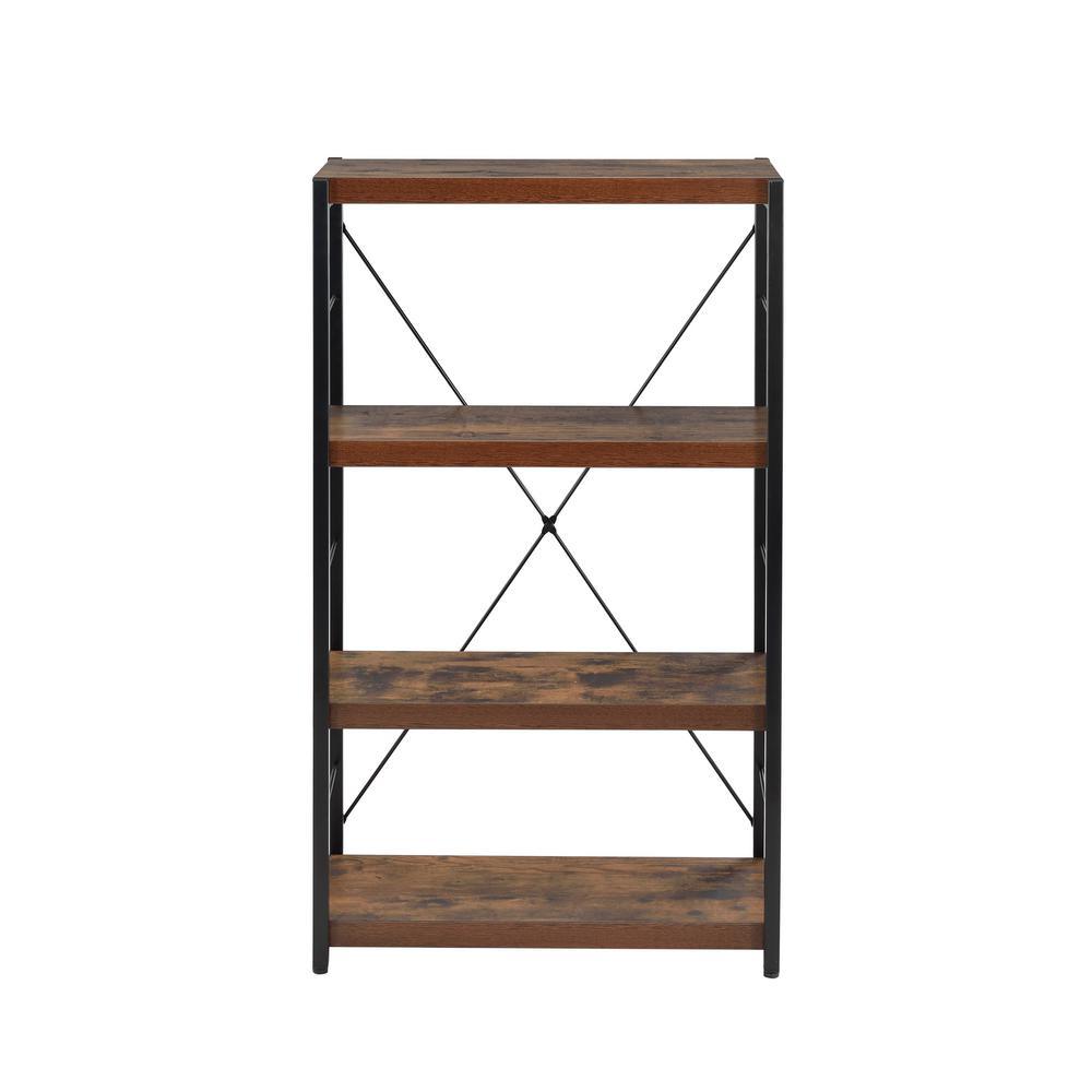 Bob Bookshelf in Weathered Oak & Black